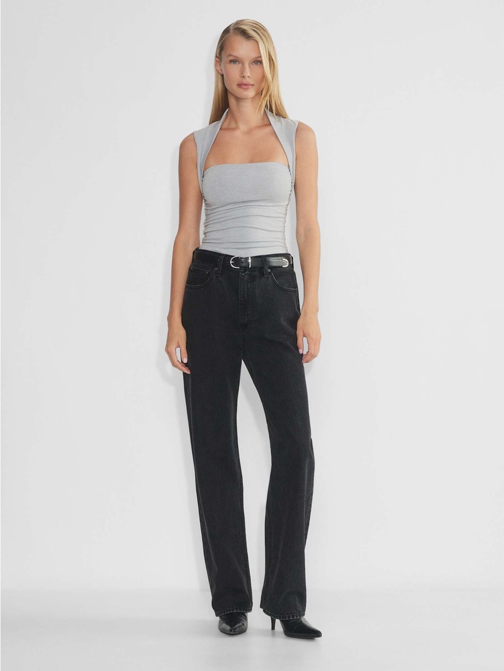 Aritzia contour flourish top